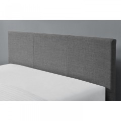 Pat tapițat Toledo 140 x 200 cm | gri închis č.3