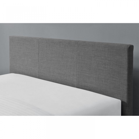 Pat tapițat Toledo 140 x 200 cm | gri închis č.3