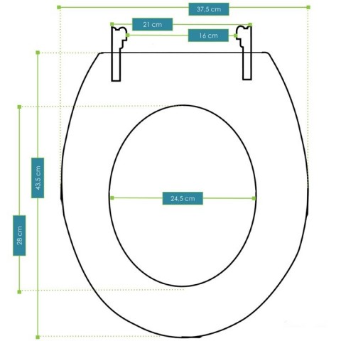 Capac de WC | Lemn č.8