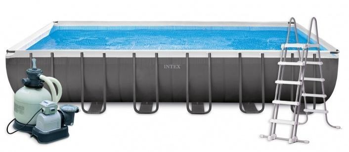 Piscina Ultra Frame 7,32 x 3,66 x 1,32 m | Set complet cu filtrare de nisip