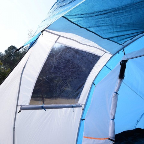 Cort familial pentru 2-4 persoane375 x 240 x 150 cm | albastru č.6