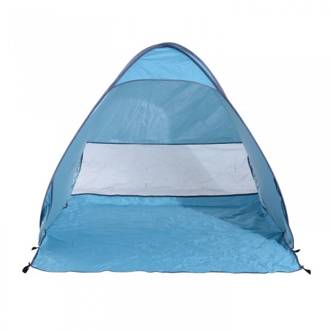 Cort pliabil cu sistem Pop-up pentru 2 persoane| albastru č.3