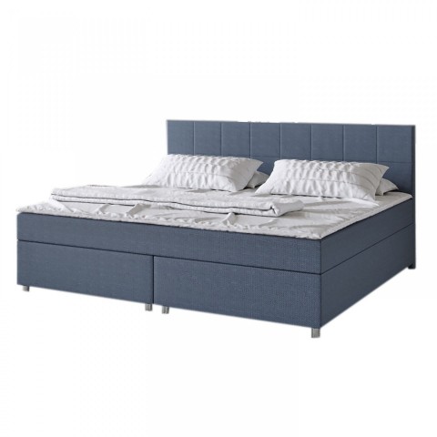 Pat Box Spring Seattle 140 x 200 cm | gri închis č.6