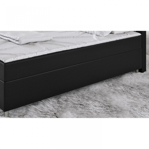 Pat Box Spring Seattle 180 x 200 cm | negru č.3