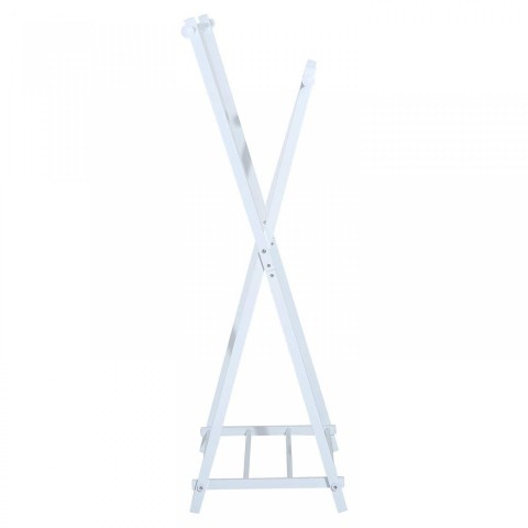 Suport metalic pentru haine | alb č.3