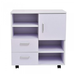 Dulap cu roti 60 x 35 x 65 cm | alb č.1