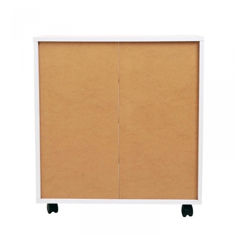 Dulap cu roti 60 x 35 x 65 cm | alb č.3