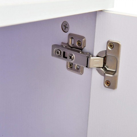 Dulap cu roti 60 x 35 x 65 cm | alb č.4