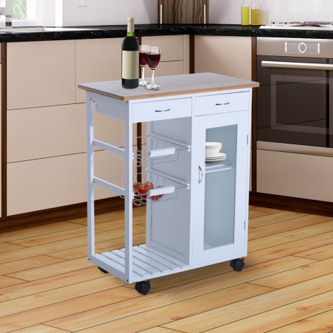 Dulap mobil de bucătărie Amelia | alb č.4