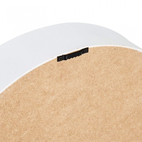 Raft rotund pe perete | alb č.6