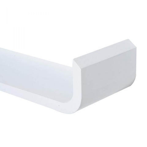 Raft pe perete Set 3-piese | alb č.3