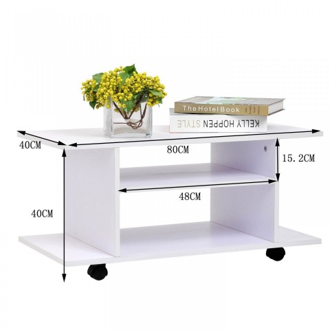 Comodă TV Matt | alba č.4