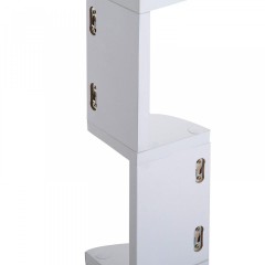 Raft pe perete 120 x 12 x 12 cm | alb č.3