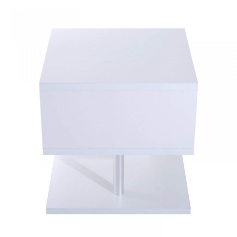 Măsuța de cafea Bruno | alba č.3