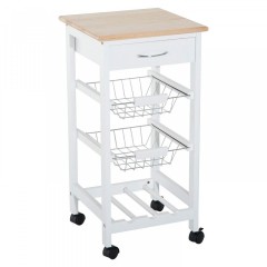 Dulap mobil de bucătărie Roslin | alb č.1