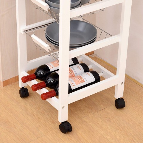 Dulap mobil de bucătărie Roslin | alb č.4