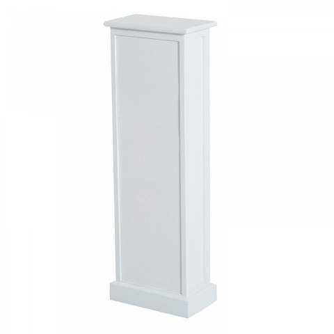 Etajera cu 5 rafturi pentru DVD | alba č.3