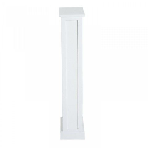 Etajera cu 5 rafturi pentru DVD | alba č.4