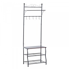 Cuier si dulap pentru încălțăminte | negru č.1