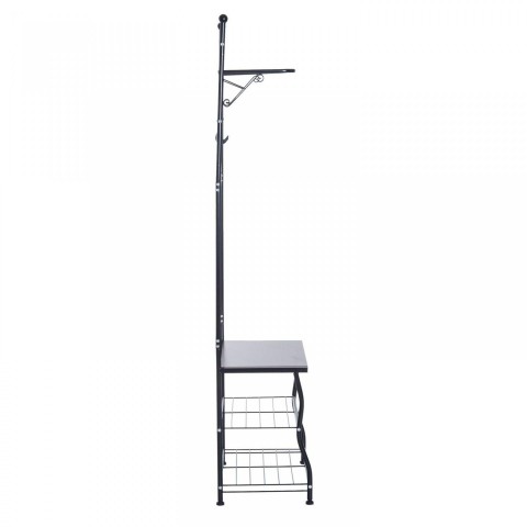 Cuier si dulap pentru încălțăminte | negru č.3