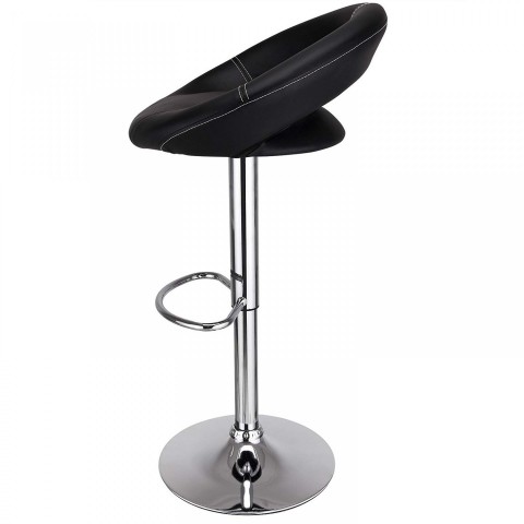 2x Scaun de bar Coria | negru č.4