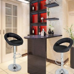 2x Scaun de bar Coria | negru č.3