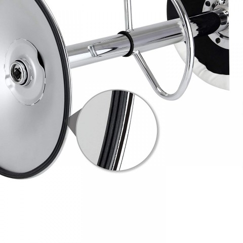 2x Scaun de bar Coria | negru č.5