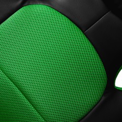 Scaun de birou Racing design | verde-negru č.2