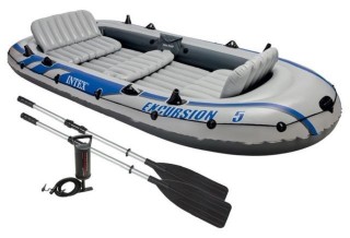 Barca gonflabila Intex Excursion 5 set č.2