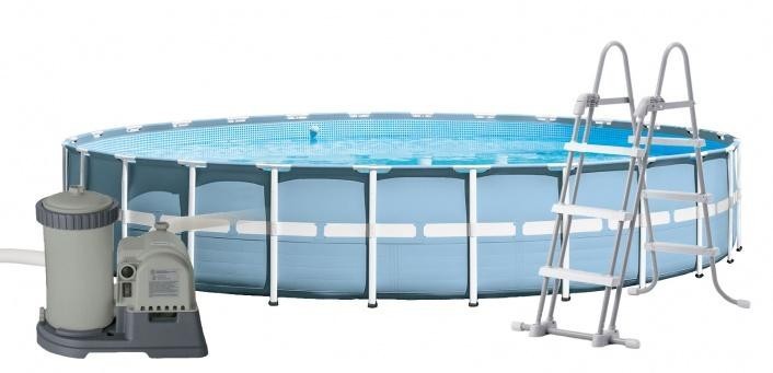 Piscina Intex Prism Frame 7,32 x 1,32 m | Set complet cu filtrare