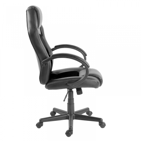 Scaun de birou Racing design negru č.6