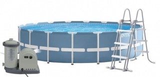Piscina Intex Prism Frame 5,49 x 1,22 m | Set complet cu filtrare č.1