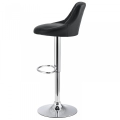 2x Scaun de bar Billstedt | negru č.2