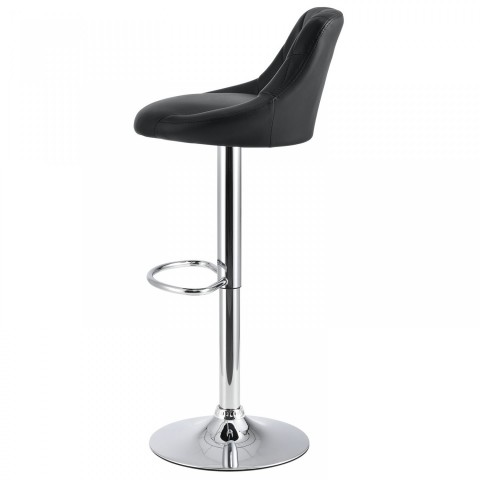 2x Scaun de bar Billstedt | negru č.2