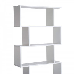 Raft pe perete 80 x 23 x 192 cm | alb č.3