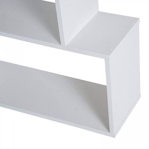 Raft pe perete 80 x 23 x 192 cm | alb č.4