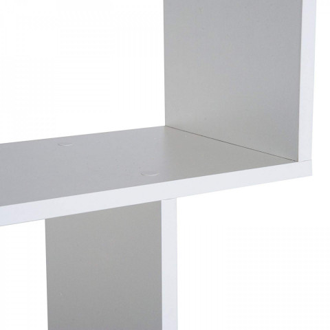 Raft pe perete 80 x 23 x 192 cm | alb č.5