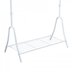 Suport din metal pentru haine și încălțăminte | alb č.2