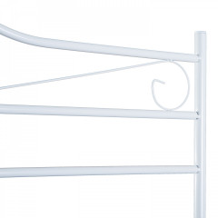 Suport din metal pentru haine și încălțăminte | alb č.3