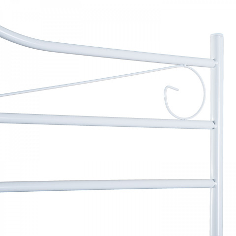 Suport din metal pentru haine și încălțăminte | alb č.3