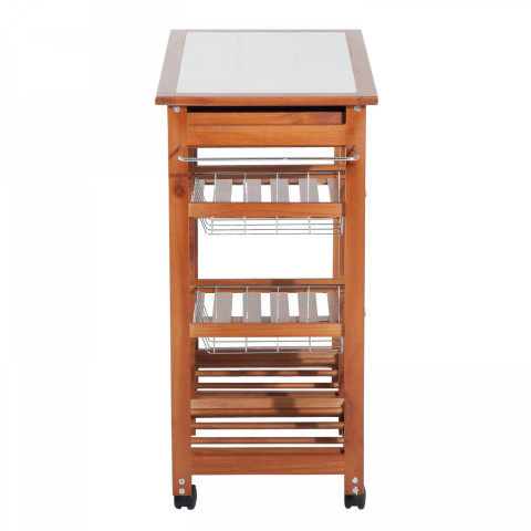 Dulap mobil de bucătărie Megan | maro č.2