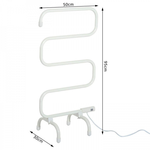Uscător electric pentru prosoape 100 W č.4