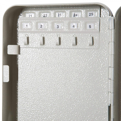 Caseta pentru chei cu 30 cârlige | bej č.5