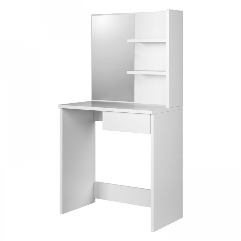 Masa originala de toaleta, cu oglindă Jenna | alba č.3