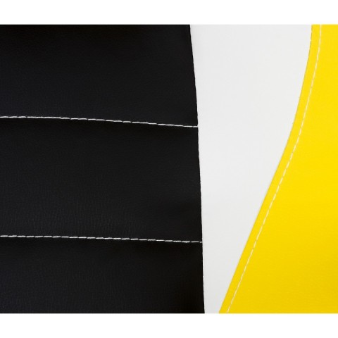 Scaun de birou GT Series One | galben-negru-alb č.5