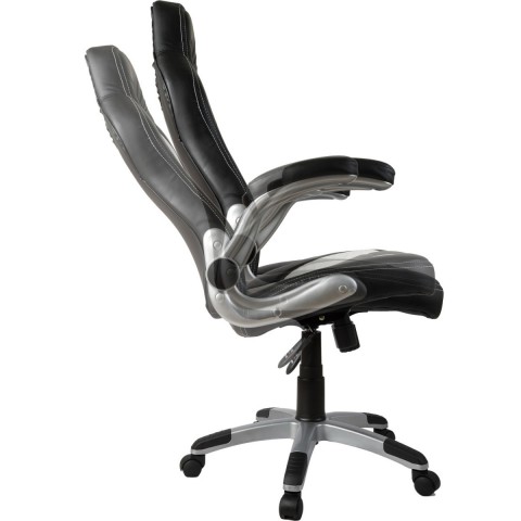 Scaun de birou GT Series One maro-negru-alb č.3