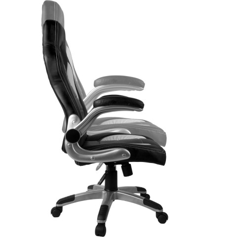 Scaun de birou GT Series One maro-negru-alb č.4