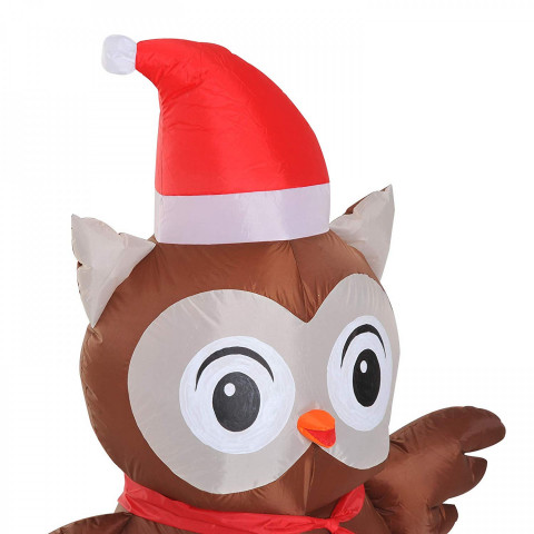 Bufnita gonflabila cu iluminare LED 120 cm č.4