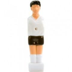 Jucător de rezervă pentru masa de fotbal (pe bara de 13 mm) alb 1 buc č.1