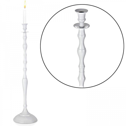 Sfeșnic de Crăciun 40 cm | alb č.7